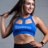 @theGym Athletic Sports Bra - Blue -The Gym Revolution Shop 1 emily blue sports bra