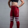 @theGym Athletic Leggings - Red -The Gym Revolution Shop 1 esther red leggings1