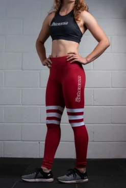 @theGym Athletic Leggings - Red