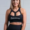 @theGym Athletic Sports Bra - Black 1 @theGym Athletic Sports Bra - Black -The Gym Revolution Shop 1 meg black athletic sports bra