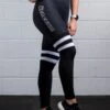 @theGym Black-Leopard Leggings -The Gym Revolution Shop 1 meg black leopard leggings