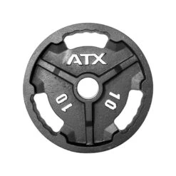 ATX Premium Cast Iron Tri-Grip Olympic Weights -The Gym Revolution Shop 10kg 3