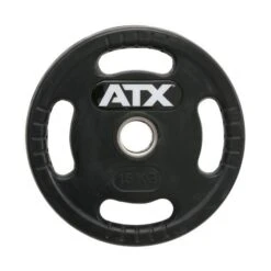 ATX Rubber-Coated Olympic Grip Weights (AKA Rubber Grippers) -The Gym Revolution Shop 15kg 6