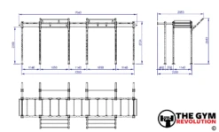 ATX Functional B2A Training Rig 10 ATX Functional B2A Training Rig -The Gym Revolution Shop 2 back 2 action rig design schematics