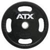 25kg ATX Rubber-Coated Olympic Grip Weights (1 Of) -The Gym Revolution Shop 25kg 4