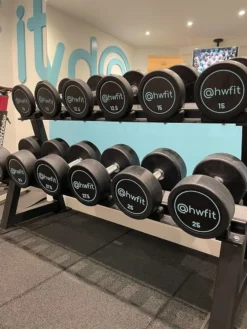 CLUB SET: 2.5-30kg ATX Custom Logo Rubber Dumbbell Set 40 CLUB SET: 2.5-30kg ATX Custom Logo Rubber Dumbbell Set -The Gym Revolution Shop 2d2f3d31 55b1 42be bea2 63eb99007848