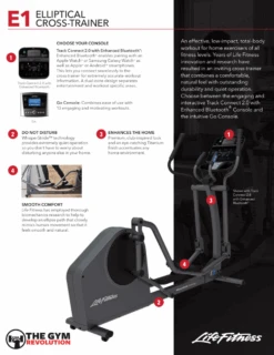 Life Fitness E1 ELLIPTICAL CROSS-TRAINER -The Gym Revolution Shop 40ed31c6 109b 46a5 9dd7 414ea51275b1