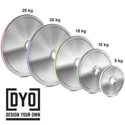 Own Logo Calibrated Steel Weight Plates, By ATX -The Gym Revolution Shop 50 lxst 2500 0500