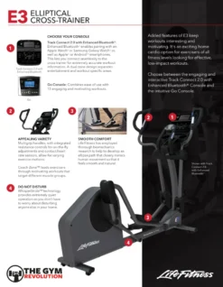 Life Fitness E3 ELLIPTICAL CROSS-TRAINER -The Gym Revolution Shop 6450faf5 86e6 4bd8 ba16 bfdc51123c77