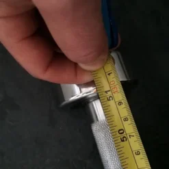 International Olympic 6ft Bar (Chrome) -The Gym Revolution Shop 6ft bar1