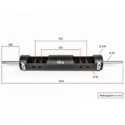 ATX Big Boys Olympic Log Bar -The Gym Revolution Shop at log bar 250 dg skizze