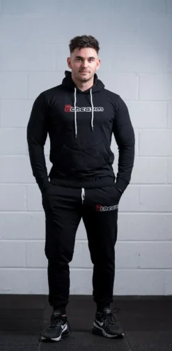 TRACKSUIT: @theGym Classic Hoodie And Joggers Set In Black -The Gym Revolution Shop at the gym 2020 00007 3