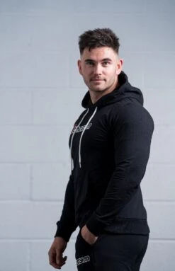 @theGym Unisex Lightweight Classic Hoodie - Black -The Gym Revolution Shop at the gym 2020 00009 1