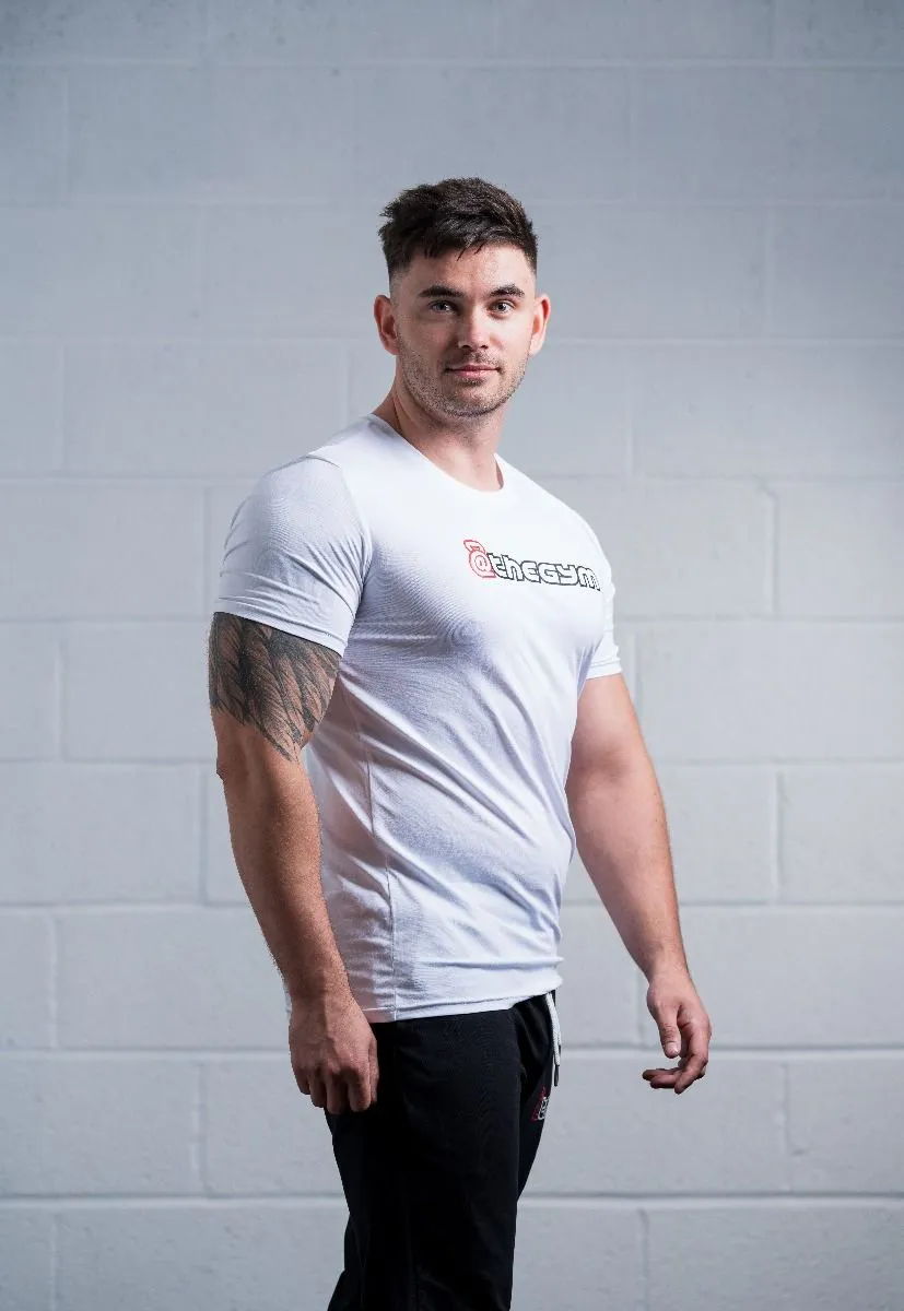 @theGym Classic T-Shirt - White 14 @theGym Classic T-Shirt - White - Image 12