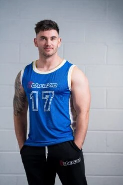 @theGym Baller Tank Vest - Blue -The Gym Revolution Shop at the gym 2020 00145