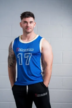 @theGym Unisex Baller Tank Vest - Blue -The Gym Revolution Shop at the gym 2020 00145 2
