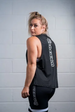 @theGym Ladies Tank Vest - Black -The Gym Revolution Shop at the gym 2020 00165