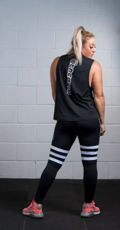@theGym Ladies Tank Vest - Black -The Gym Revolution Shop at the gym 2020 00166
