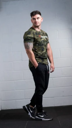 @theGym Unisex Classic T-Shirt - Green-Camo -The Gym Revolution Shop at the gym 2020 00173
