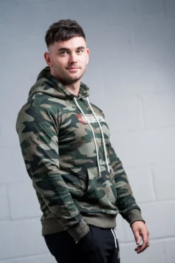 @theGym Classic Hoodie - Green-Camo -The Gym Revolution Shop at the gym 2020 00186