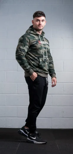@theGym Classic Hoodie - Green-Camo -The Gym Revolution Shop at the gym 2020 00188
