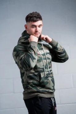 @theGym Classic Hoodie - Green-Camo -The Gym Revolution Shop at the gym 2020 00189