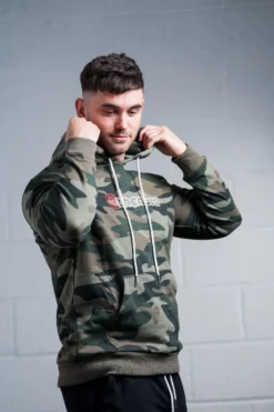@theGym Classic Hoodie - Green-Camo -The Gym Revolution Shop at the gym 2020 00190