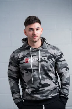 @theGym Classic Hoodie - Black/Grey-Camo -The Gym Revolution Shop at the gym 2020 00198