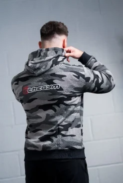 @theGym Classic Hoodie - Black/Grey-Camo -The Gym Revolution Shop at the gym 2020 00206