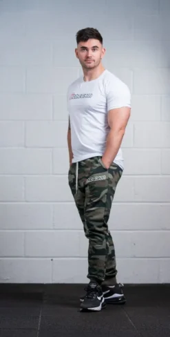 @theGym Classic Joggers - Green-Camo -The Gym Revolution Shop at the gym 2020 00218