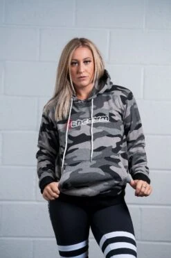 @theGym Unisex Classic Hoodie - Black/Grey-Camo -The Gym Revolution Shop at the gym 2020 00236