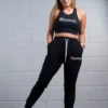 @theGym Unisex Lightweight Classic Joggers - Black -The Gym Revolution Shop at the gym 2020 00239 2