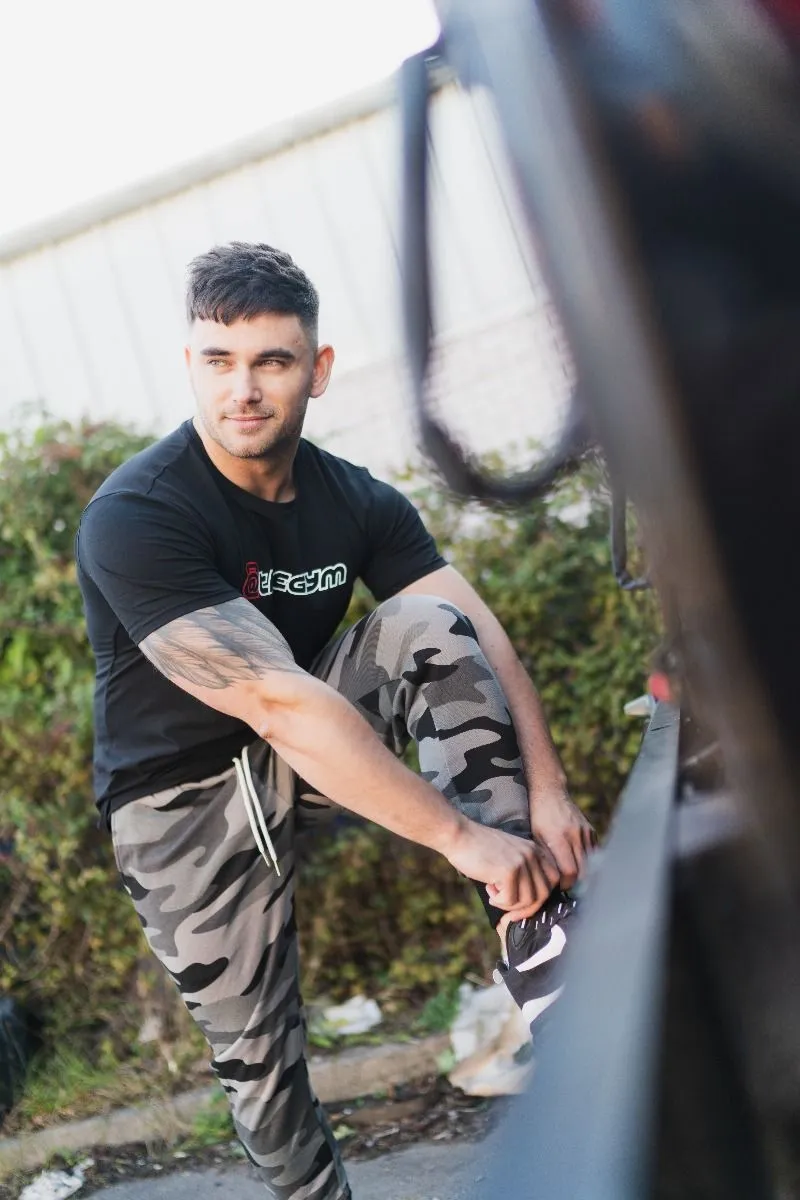 @theGym Classic Joggers - Black/Grey-Camo 8 @theGym Classic Joggers - Black/Grey-Camo - Image 6