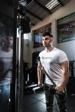 @theGym Classic T-Shirt - White 23 @theGym Classic T-Shirt - White -The Gym Revolution Shop at the gym 2020 00346