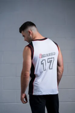 @theGym Origin Baller Tank Vest - White -The Gym Revolution Shop at the gym 2020 00403 2