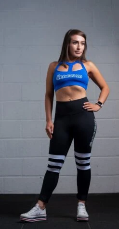 @theGym Athletic Sports Bra - Blue -The Gym Revolution Shop at the gym 2020 00447