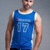 @theGym Unisex Baller Tank Vest - Blue -The Gym Revolution Shop at the gym 2020 00450 2