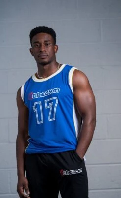 @theGym Baller Tank Vest - Blue -The Gym Revolution Shop at the gym 2020 00460