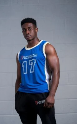 @theGym Baller Tank Vest - Blue -The Gym Revolution Shop at the gym 2020 00461