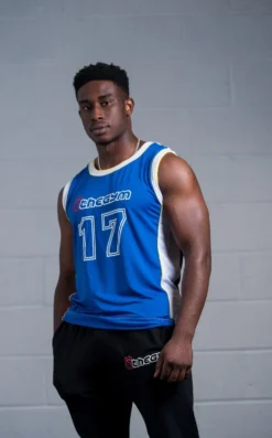 @theGym Unisex Baller Tank Vest - Blue -The Gym Revolution Shop at the gym 2020 00461 2