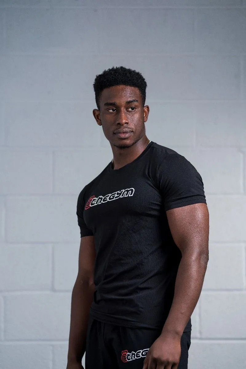 @theGym Classic T-Shirt - Black 12 @theGym Classic T-Shirt - Black - Image 10