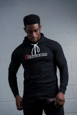 @theGym Lightweight Classic Hoodie - Black -The Gym Revolution Shop at the gym 2020 00536