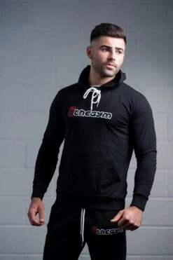 @theGym Unisex Lightweight Classic Hoodie - Black -The Gym Revolution Shop at the gym 2020 00546 1