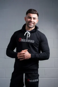 @theGym Lightweight Classic Hoodie - Black -The Gym Revolution Shop at the gym 2020 00549