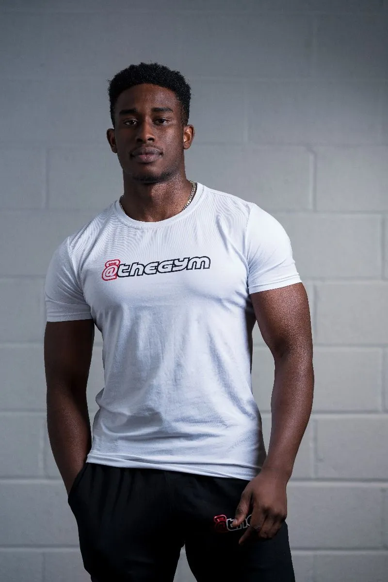 @theGym Classic T-Shirt - White 4 @theGym Classic T-Shirt - White - Image 2