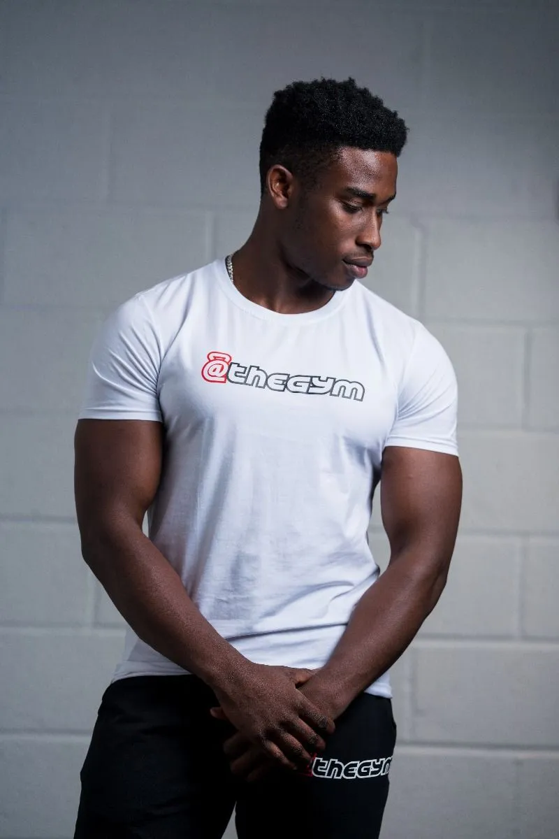 @theGym Classic T-Shirt - White 3 @theGym Classic T-Shirt - White