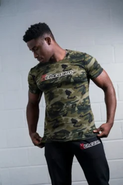@theGym Unisex Classic T-Shirt - Green-Camo -The Gym Revolution Shop at the gym 2020 00587