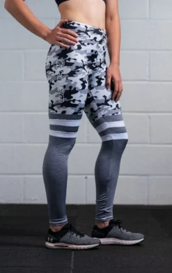 @theGym Grey-Camo Leggings -The Gym Revolution Shop at the gym 2020 00636