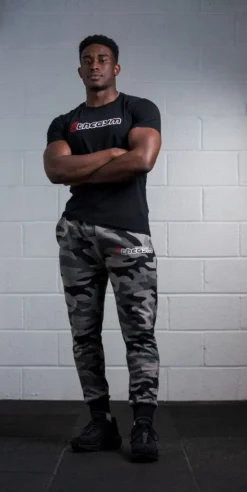 @theGym Classic Joggers - Black/Grey-Camo 22 @theGym Classic Joggers - Black/Grey-Camo -The Gym Revolution Shop at the gym 2020 00661