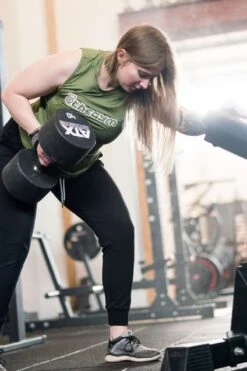 @theGym Ladies Tank Vest - Military Green -The Gym Revolution Shop at the gym 2020 00677